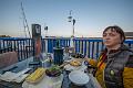 Fish Pie und Muscheln im durchaus zu empfehlenden "The Boathouse" am Victoria Pier.